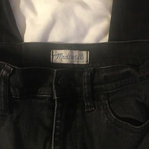Madewell Black High Waisted Jeans